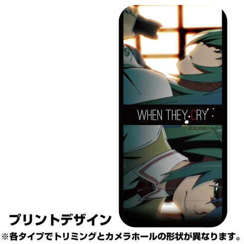 『ひぐらしのなく頃に 卒』魅音&詩音 When They Cry 強化ガラスiPhoneケース
